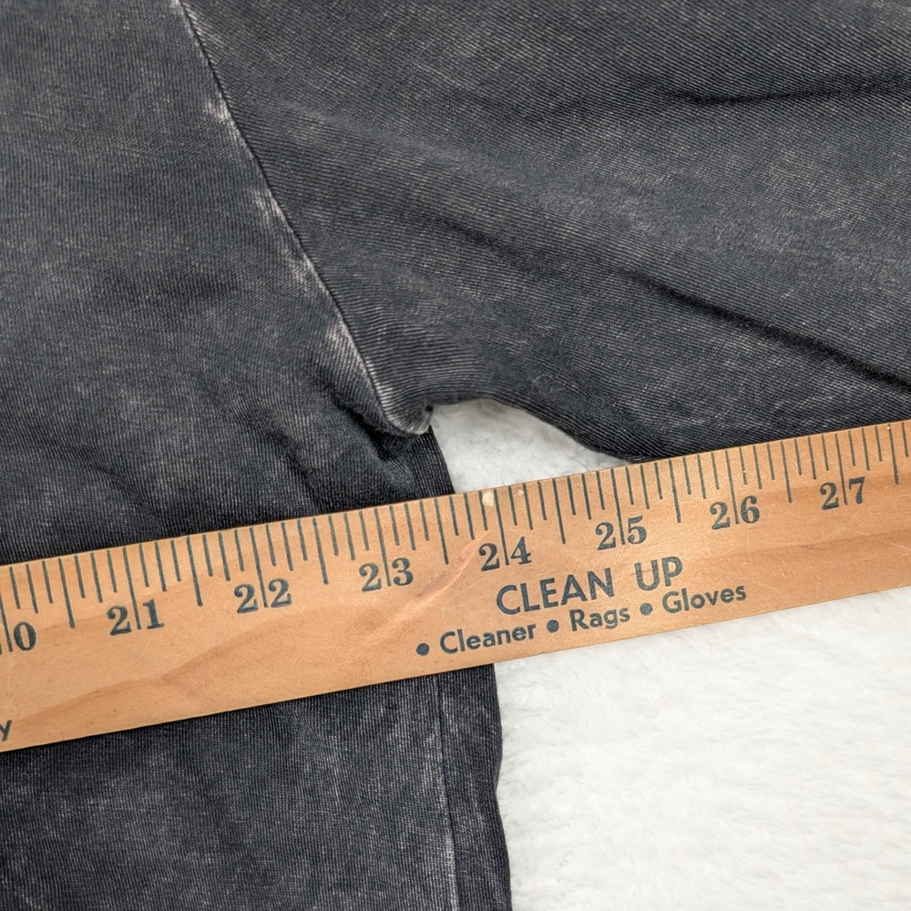 Harley-Davidson Shirt Mens XL Gray Mineral Wash Double Sided Graphic Biker - Picture 7 of 10